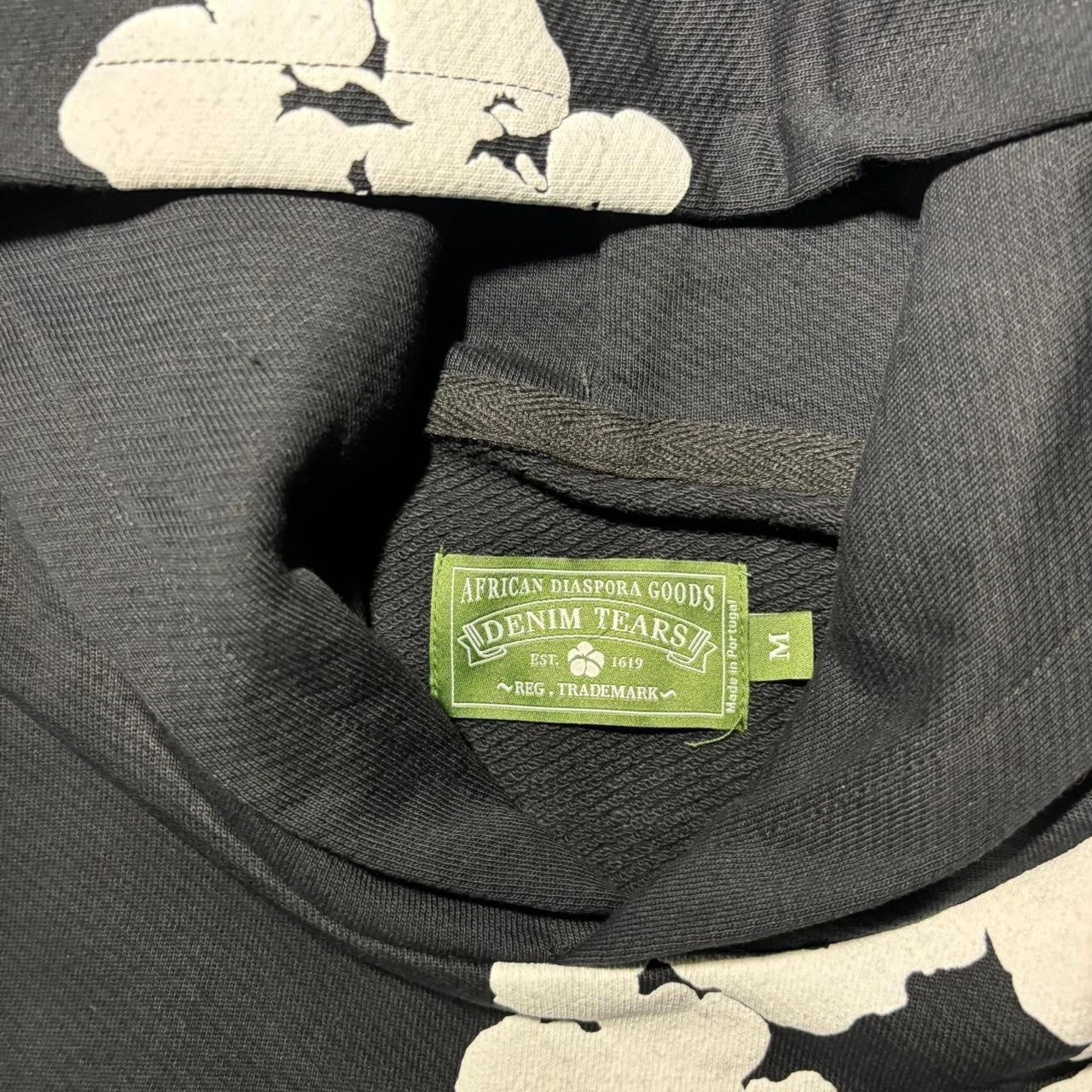 Denim Tears  Black Hoodie